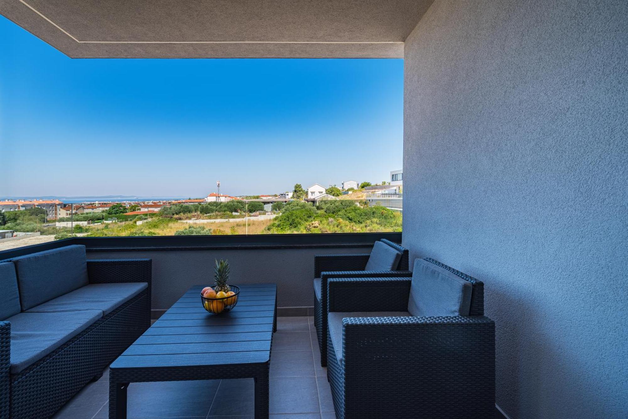 Apartamento Skyline Luxe Zadar Exterior foto