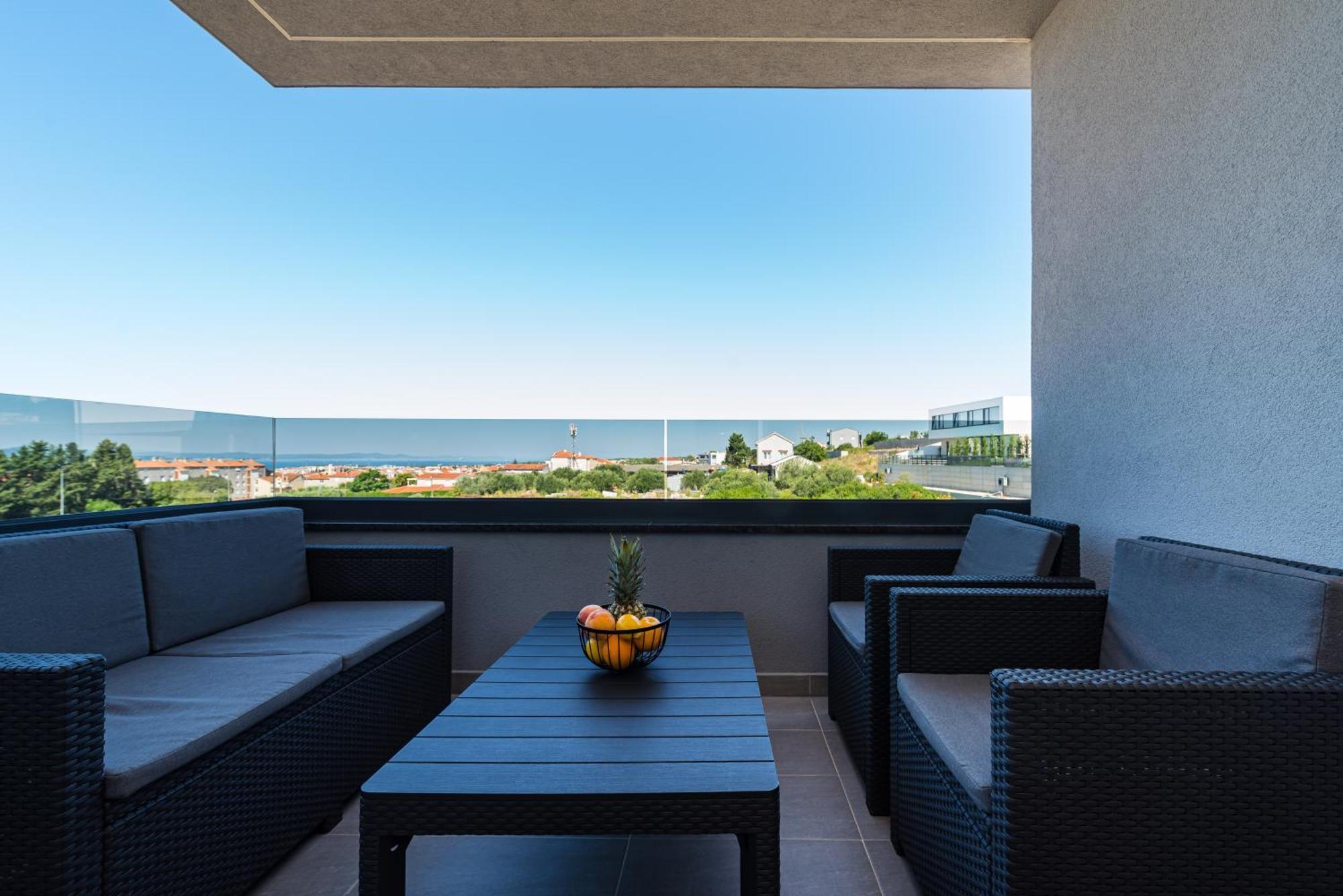 Apartamento Skyline Luxe Zadar Exterior foto